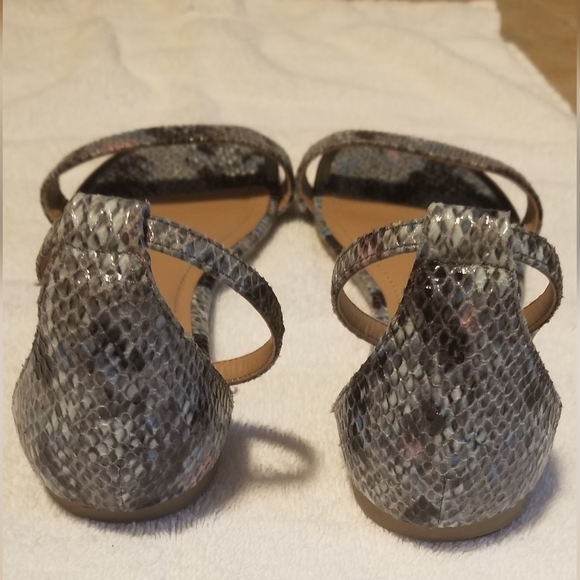 Sandles and clutch bag greenish blue is color - Picture 6 of 7